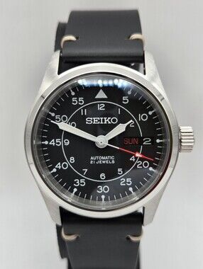 New 36mm SeikoMod Automatic Watch Type B Flieger Style